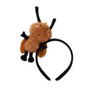 Diadema de felpa con diseño de cucaracha para adultos y niños, para lavar la cara, carnaval, fiesta, reunión, aro para fiesta temática de Halloween
