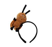 Diadema de felpa con diseño de cucaracha para adultos y niños, para lavar la cara, carnaval, fiesta, reunión, aro para fiesta temática de Halloween