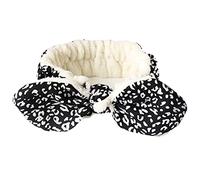 Diadema de felpa con lazos grandes, suave con estampado de leopardo, a rayas, elástica, para lavar la cara, herramienta de maquillaje