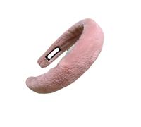 Diadema de felpa con tacto agradable for mujer: accesorios for el cabello con esponja de imitación for una apariencia elegante(Koreanpink)