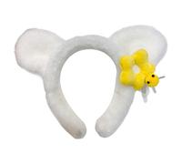 Diadema de felpa | Diadema de yoga, antideslizante, lindas orejas de oso para protección de lavado facial, estilo diario a la, para mujeres y niñas, yoga, pilates, entrenamiento, spa