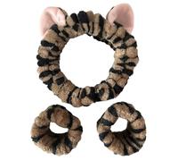 Diadema de felpa para mujer, diadema de felpa para lavar la cara, turbante