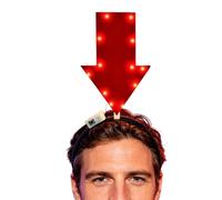 Diadema de Flecha | Accesorios Fotográficos de Cabeza Iluminados | Diadema Festival | para Mujeres Hombres Festivales Celebraciones Reuniones Vacacionales Carnavales de Solteros Cosplay Fotografía