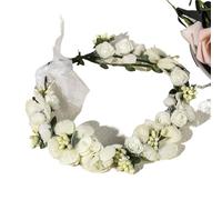 Diadema de flores de hada romántica y dulce, tocado hecho a mano, diadema con corona de Mori for mujer, accesorios for el cabello, joyería for fiesta