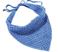 Diadema de ganchillo turbante para mujer, versátil, turbante, étnica, envoltura de cabeza vintage, diadema country