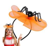 Diadema de Halloween | Accesorios de Cabello de Calavera y Arañas Espeluznantes | Cinta de Halloween de Horror con | Para cumpleaños, celebraciones, bodas, navidad, eventos y actuaciones escénicas