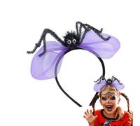 Diadema de Halloween | Accesorios de Cabello de Calavera y Arañas Espeluznantes | Diadema de Halloween Terrorífica | Para cumpleaños, celebraciones, bodas, navidad, eventos y actuaciones escénicas