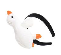 Diadema de Halloween para mujeres y niñas, bonita diadema de peluche 3D de gansos y patos, accesorios para el cabello de dibujos animados, accesorios para el cabello para todos los peinados