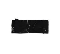Diadema de lazo con estampado de mármol negro, una diadema turbante de moda con elasticidad, adecuada para recién nacidos y bebés