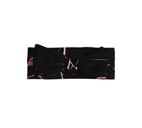 Diadema de lazo con estampado de mármol negro y oro rosa, una diadema turbante de moda con elasticidad, adecuada para recién nacidos y bebés