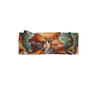 Diadema de lazo con estampado de zorro amarillo bosque, accesorio para el pelo de bebé, adecuado para bebés de 0 a 6 meses o uso diario