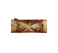 Diadema de lazo estampada para mujer en el antiguo Egipto, una diadema turbante de moda con elasticidad, adecuada para recién nacidos y bebés