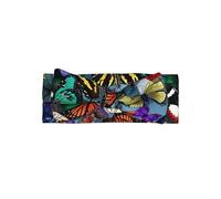 Diadema de lazo para bebé con estampado de mariposa de color dibujada a mano, regalo para recién nacidos, perfecto para bebés, niñas, accesorios para el cabello de princesa dulce