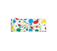 Diadema de lazo para bebé con lunares coloridos, un accesorio para el cabello para recién nacidos y bebés, adecuado para bebés de 0 a 6 meses de edad