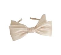 Diadema de malla con lazo, elegante estilo francés, accesorios de peinado para mujeres, ocasiones formales y banquetes