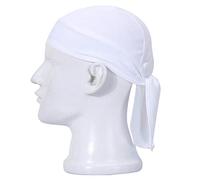 Diadema De Maquillaje Gorro De Ciclismo Al Aire Libre Sombrero De Pirata Diadema Transpirable Pañuelo for Montar En Bicicleta - Verde Ejército(White)
