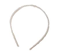 Diadema de mariposa acrílica brillante, antideslizante, decoración para el cabello, perfecta para damas de honor, graduación, noche, ocasiones coreanas, perlas de imitación coreanas, lazos
