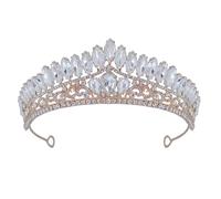 Diadema de moda para el pelo, decoración para el cabello, coronas de diamantes de imitación brillantes, accesorios para vestidos de novia, accesorios para la cabeza, adorno elegante para disfraz
