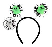 Diadema de murciélago fluorescente ajustable que mejora tu Halloween con este accesorio único