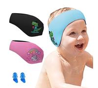 Diadema de Natación, Banda de Neopreno Elástica, Banda para Cabeza de Natación Cinta Natacion Oidos Niños Con Patrón Animal Lindo para Nadar y Surfear