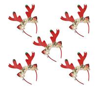 Diadema de Navidad intermitente con luz LED integrada, accesorio para el cabello festivo para fiestas de vacaciones, decoración de fiesta temática de Navidad