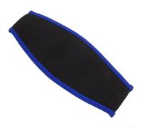 Diadema de neopreno para protección del cabello para máscara de buceo, equipo de esnórquel y buceo libre con diseño anti, ajuste ligero y cómodo para deportes acuáticos, opción de color rojo