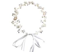 Diadema de novia con diamantes de imitación hecha a mano, accesorio para el pelo de novia