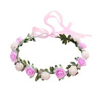 Diadema de novia para mujer, fiesta en la playa, 12 unidades, espuma de polietileno, rosa, multicolor, corona de boda, cinta de boda, diadema de moda vintage para mujeres y niñas, diadema ancha con