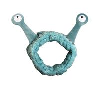 Diadema de ojos de caracol con antena, bandas de pelo de felpa, turbante de maquillaje, para mujeres y niñas