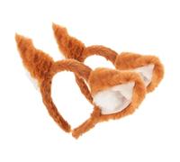 Diadema de Orejas de Animal de Peluche 2 Piezas | Agradable, Esponjosa Irritación, Estilo Cartoon Encantador, para Adultos y Eventos de Disfraz