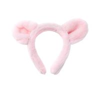 Diadema de orejas de animales, diadema de orejas de oso | Linda diadema de belleza borrosa de peluche,Diadema de pelo para lavado facial, cuidado de la piel, maquillaje, accesorios para el cabello