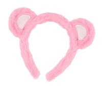 Diadema de orejas de oso con base de resina, diseño cómodo y elástico para mujeres y niñas, cosplay, fiestas, decoración del cabello, diadema con orejas de oso