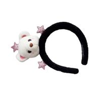 Diadema de oso de peluche de varios colores con dibujos animados, diadema para fotografía, fiesta de Halloween, diadema para niñas, mujeres, cosplay, diadema para mujer, diadema de animales para