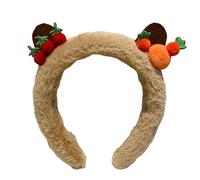 Diadema de oso suave para el pelo para mujeres y niñas, accesorio para el cabello coreano de dibujos animados