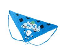 Diadema de Papá Noel, pañuelo de punto de copo de nieve, para exteriores, diseño creativo de Navidad