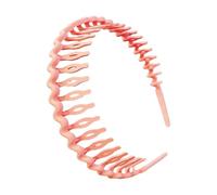 Diadema de peine | Bandas onduladas para la cabeza con dientes - Bandas delgadas antideslizantes para la cabeza, accesorios de horquilla de moda para entrenamiento, hogar, viajes