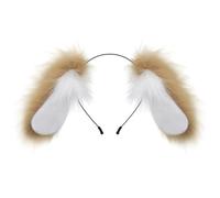 Diadema de pelo de perro con diseño de orejas de perro, para varios tamaños de cabeza
