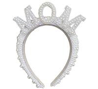 Diadema de perlas llamativa para el pelo para nueva mamá, diadema estilo coreano, para nueva mamá, baby shower, fiesta