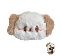 Diadema de perro de dibujos animados, broche de felpa, clip para el pelo, elegante coletero para el pelo para uso diario y fiestas