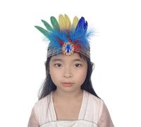 Diadema de plumas para el pelo, accesorios de disfraz para mujeres de moda que aman los estilos en varios eventos