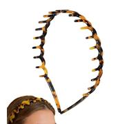 Diadema de Púas | en forma de U con peines | Estilos modernos y versátiles,para Uso Diario, Escuela, Casa, Boda, Viaje, Playa, Running, Vacaciones