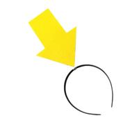 Diadema de punta de flecha, marca de exclamación Banda para el cabello | Divertida señorita de la banda para el cabello - Decoración de la banda para el cabello de cumpleaños, accesorios de novedad pa