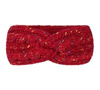 Diadema de punto con capa interior de terciopelo de grano largo en la parte delantera, resistente al viento y a prueba de viento.(Red)