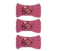 Diadema de punto para bebé, diadema con flores, diadema para recién nacidos