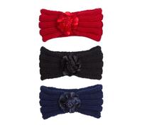 Diadema de punto para bebé, diadema con flores, diadema para recién nacidos