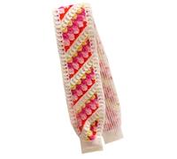 Diadema de punto retro con correa mágica, diadema ajustable para mujeres y hombres, tela acrílica suave, accesorio para el cabello, unisex, vintage