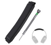 Diadema de Repuesto para Bose QuietComfort 35, 35 II, 45 (QC35, QC35 II, QC45) Over-Ear Auriculares por MMOBIEL - Almohadilla de PU Proteína Diadema - Banda de Repuesto de Auriculares - Negro