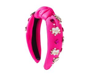 Diadema de San Valentín para el cabello, con joyas decoradas con cristales | Accesorio para el cabello de San Valentín para hermana, mujer, pareja