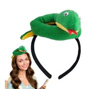 Diadema de serpiente, accesorios para el pelo de felpa, diadema suave para decoración de disfraces para mujeres y adultos, Halloween, reuniones, fiestas, eventos, cosplay, festividades