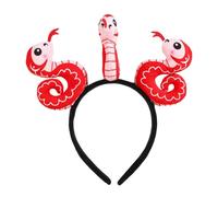 Diadema de serpiente de mascotas,Diadema del año de la serpiente | Lindas Diademas con 3 Serpientes de Dibujos Animados | Diadema con lavado de cara de animal, decoración de mascotas de serpiente para